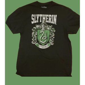 Harry Potter Slytherin House Large Black T-Shirt